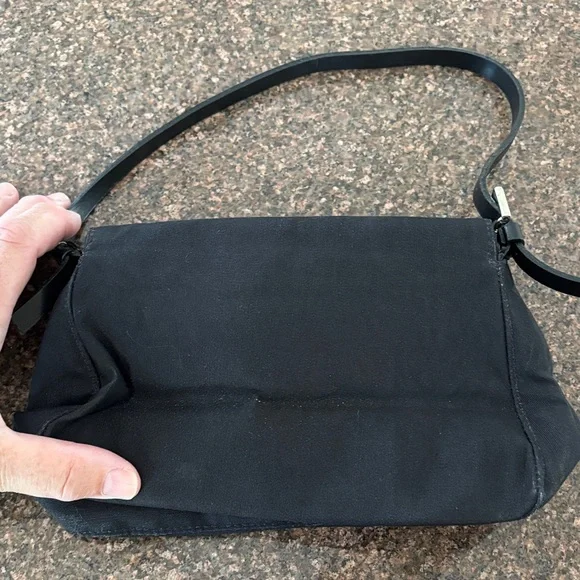 Ramon Tenza Ladies Black Shoulder Bag Turquoise Starfish Bag - Picture 8 of 8